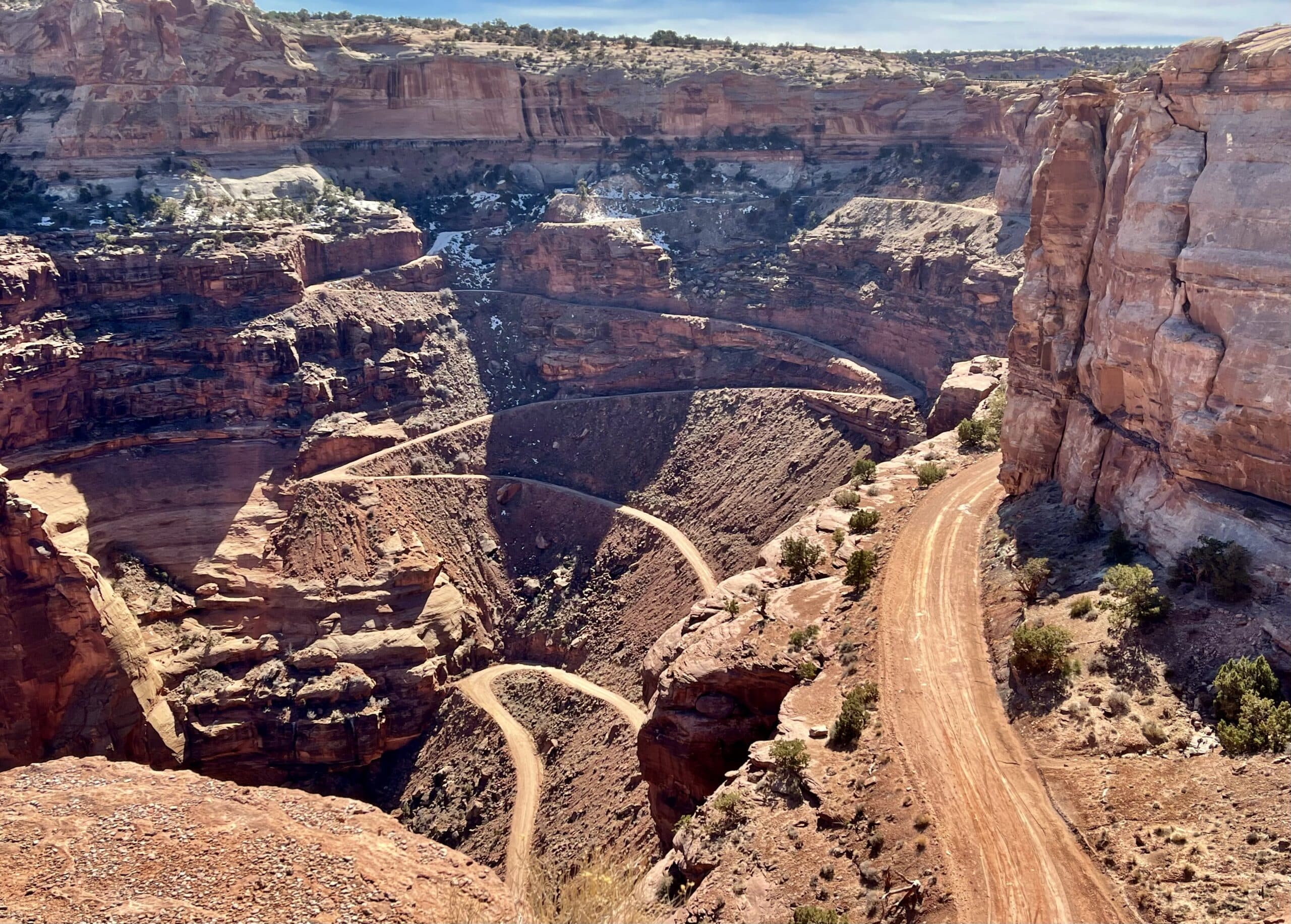 Photo by Kim Grant Canyonlands National Park, Shafer Trail, Utah